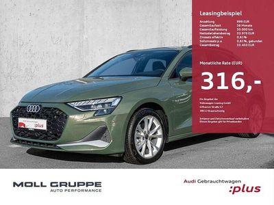 Gebraucht Audi A3 Advanced 116 PS (85 kW) 2025 Distriktgrün metallic Limousine