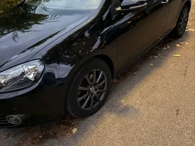 Gebraucht VW Golf VI 122 PS (89 kW) 2009 Schwarz Kleinwagen