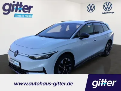 Gebraucht VW ID.7 Pro 210 kW (286 PS) 2025 Gletscherweiß metallic Kombi