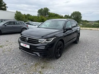 Gebraucht VW Tiguan Allspace R-line 200 PS (147 kW) 2022 Schwarz SUV