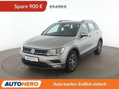 Grau Gebraucht 2016 VW Tiguan Comfortline SUV | 18.790 € (Guter Preis)