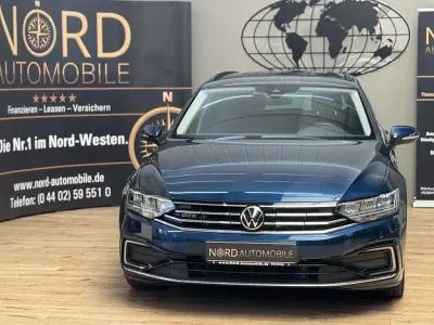 Second-hand VW Passat GTE 218 CP (160 kW) 2021 Albastru Break