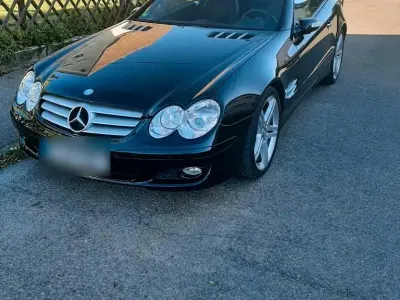 Gebraucht Mercedes SL500 387 PS (284 kW) 2007 Schwarz Cabrio