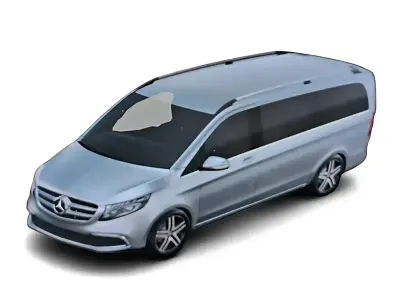 Gebraucht Mercedes V220 Avantgarde 2022 Silber Van / Kleinbus