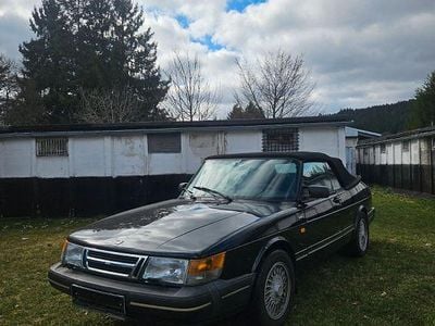 Gebraucht Saab 900 Cabriolet 126 PS (92 kW) 1990 Schwarz Cabrio