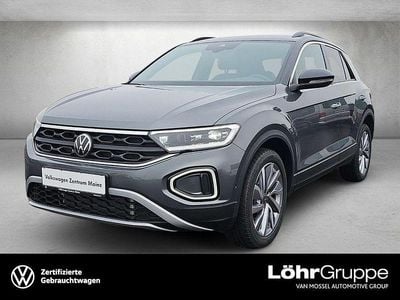 Gebraucht VW T-Roc Goal 150 PS (110 kW) 2024 Indiumgrau metallic / schwarz SUV