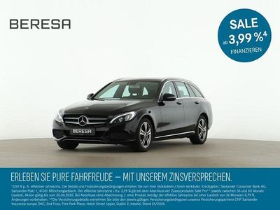 Usata Mercedes C180 Avantgarde 156 CV (114 kW) 2017 Nero Berlina