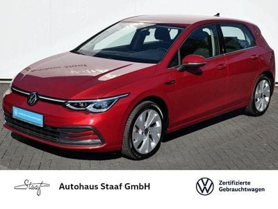 Gebraucht VW Golf VII Style 150 PS (110 kW) 2021 Rot Kleinwagen