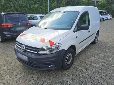 Gebraucht VW Caddy Trendline 102 PS (75 kW) 2020 Weiß Van / Kleinbus
