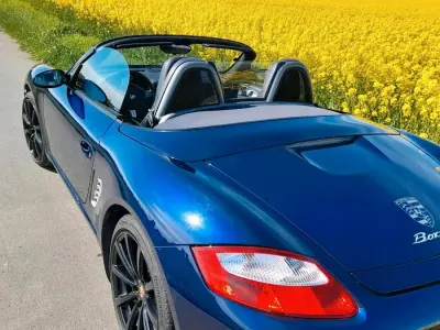 Gebraucht Porsche Boxster 250 PS (183 kW) 2006 Blau Cabrio