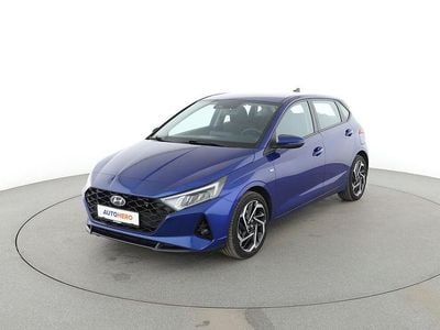Gebraucht Hyundai i20 Intro Edition 101 PS (74 kW) 2021 Blau Kleinwagen