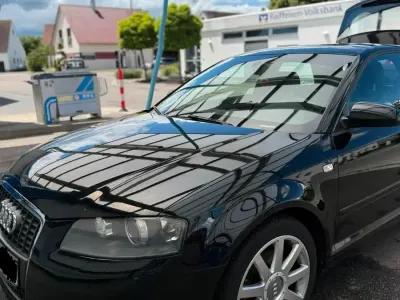 Gebraucht Audi A3 S-Line 102 PS (75 kW) 2007 Schwarz Kleinwagen