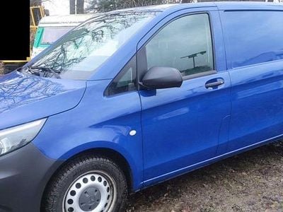 Blau Gebraucht 2018 Mercedes Vito Van | 14.950 € (Superpreis)