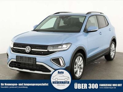 Neu VW T-Cross Life 116 PS (85 kW) 2025 Clear blue metallic SUV