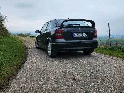 Gebraucht Opel Astra OPC 198 PS (145 kW) 2003 Schwarz Kleinwagen