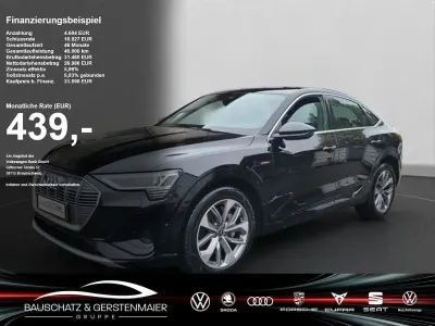 Gebraucht Audi e-tron Sportback S-Line 230 kW (313 PS) 2022 Schwarz SUV
