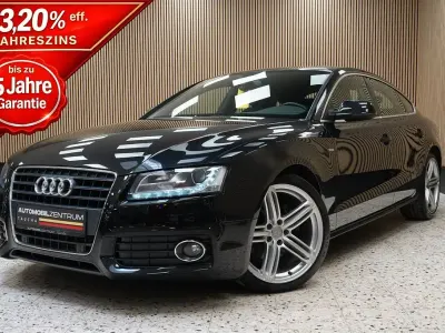 Używany Audi A5 Sportback S-Line 179 KM (131 kW) 2011 Czarny Hatchback