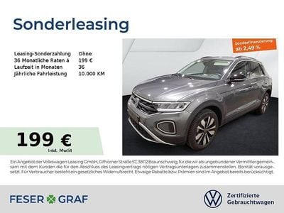 Gebraucht VW T-Roc Goal 116 PS (85 kW) 2025 Indiumgrau metallic SUV