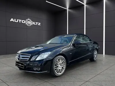 Gebraucht Mercedes E200 Elegance 184 PS (135 kW) 2010 Schwarz Cabrio