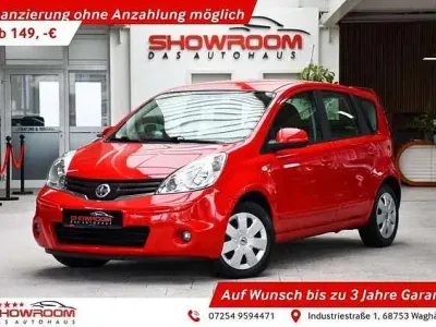 Gebraucht Nissan Note Acenta 110 PS (80 kW) 2009 Rot Van / Kleinbus