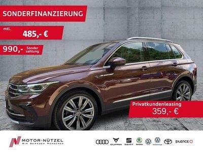 Ginger brown metallic Gebraucht 2021 VW Tiguan Elegance SUV | 33.450 € (Fairer Preis)