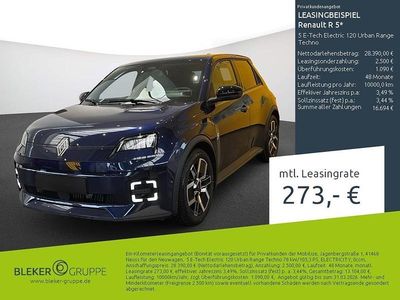 Nachtblau Neu 2026 Renault 5 E-Tech Urban Limousine | 28.390 € (Fairer Preis)