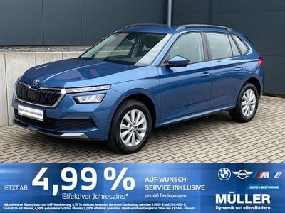 Gebraucht Skoda Kamiq Ambition 150 PS (110 kW) 2020 Titan blue met. SUV