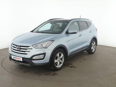 Gebraucht Hyundai Santa Fe Premium 197 PS (144 kW) 2014 Blau SUV