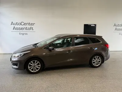 Gebraucht Kia Ceed Sportswagon Platinum Edition 120 PS (88 kW) 2016 Grau Kombi