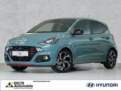 Neu Hyundai i10 N Line 90 PS (66 kW) 2025 Mangrove green / mic Kleinwagen