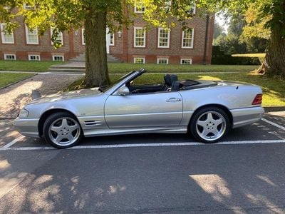 Gebraucht Mercedes SL500 AMG 306 PS (225 kW) 2000 Silber Cabrio