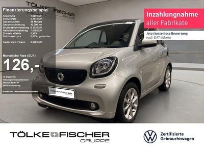 Gebraucht Smart ForTwo Electric Drive Passion 60 kW (82 PS) 2019 Silber Coupé
