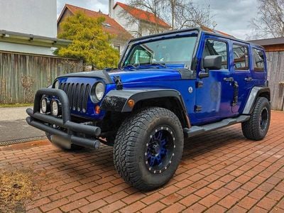Gebraucht Jeep Wrangler Unlimited Sahara 200 PS (147 kW) 2011 Blau SUV