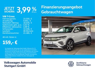 Gebraucht VW T-Cross Style 116 PS (85 kW) 2024 Pure white SUV