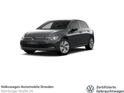 Gebraucht VW Golf VIII Style 131 PS (96 kW) 2024 Delfingrau metallic Limousine