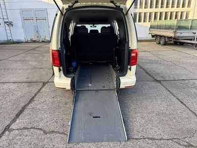 Gebraucht VW Caddy 102 PS (75 kW) 2018 Beige Van / Kleinbus