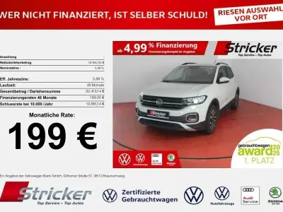 Gebraucht VW T-Cross Active 95 PS (69 kW) 2022 Ascotgrau SUV