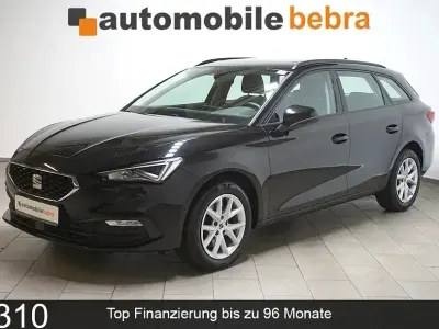 Gebraucht Seat Leon Style 150 PS (110 kW) 2021 Mitternachtsschwarz Kombi