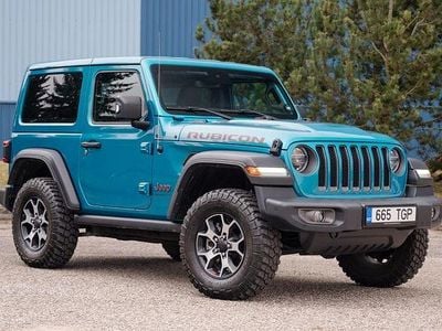 Gebraucht Jeep Wrangler Rubicon 200 PS (147 kW) 2022 Blau SUV
