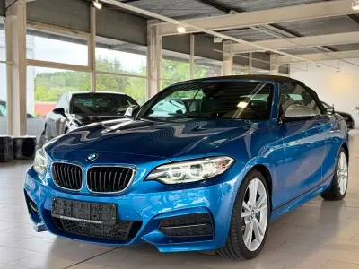 Gebraucht BMW M235 Shadowline 326 PS (239 kW) 2016 Blau Cabrio