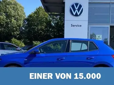 Gebraucht Skoda Fabia Ambition 110 PS (80 kW) 2023 Blau Kleinwagen