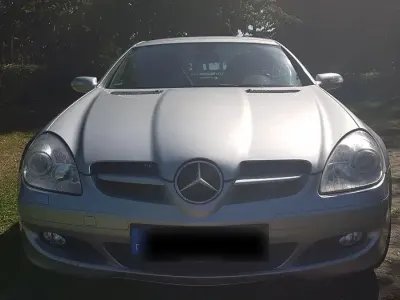 Gebraucht Mercedes SLK200 163 PS (119 kW) 2005 Silber Cabrio