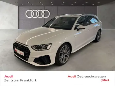 Gebraucht Audi A4 S-Line 204 PS (150 kW) 2023 Gletscherweiß metallic Kombi
