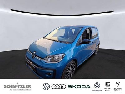 Second-hand VW up! Style 65 CP (47 kW) 2021 Albastru Hatchback