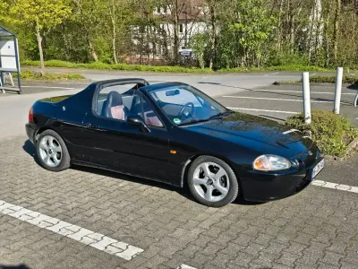 Usata Honda CR-X 125 CV (91 kW) 1992 Nero Cabrio