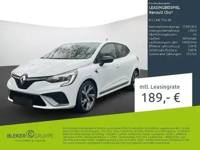 Brugt Renault Clio V R.S. 91 HK (66 kW) 2023 Hvid Sedan