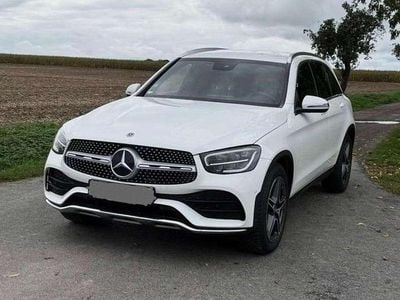 Gebraucht Mercedes GLC220 AMG line 194 PS (142 kW) 2020 Weiß SUV