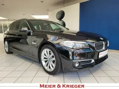 Gebraucht BMW 520 Luxury Line 190 PS (139 kW) 2016 Schwarz Kombi