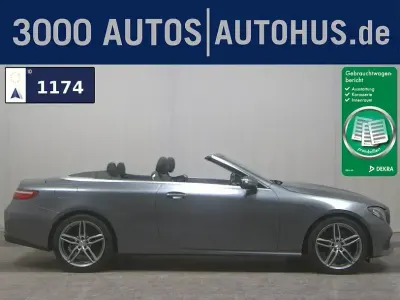 Gebraucht Mercedes E220 Avantgarde 194 PS (142 kW) 2019 Grau Cabrio