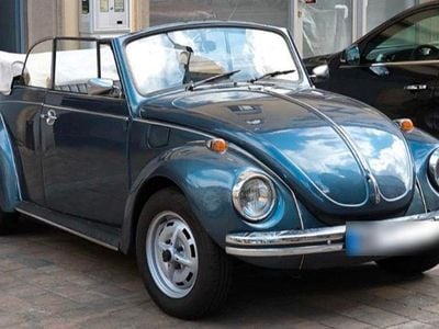 Usata VW Käfer Karmann 50 CV (36 kW) 1972 Blu Cabrio